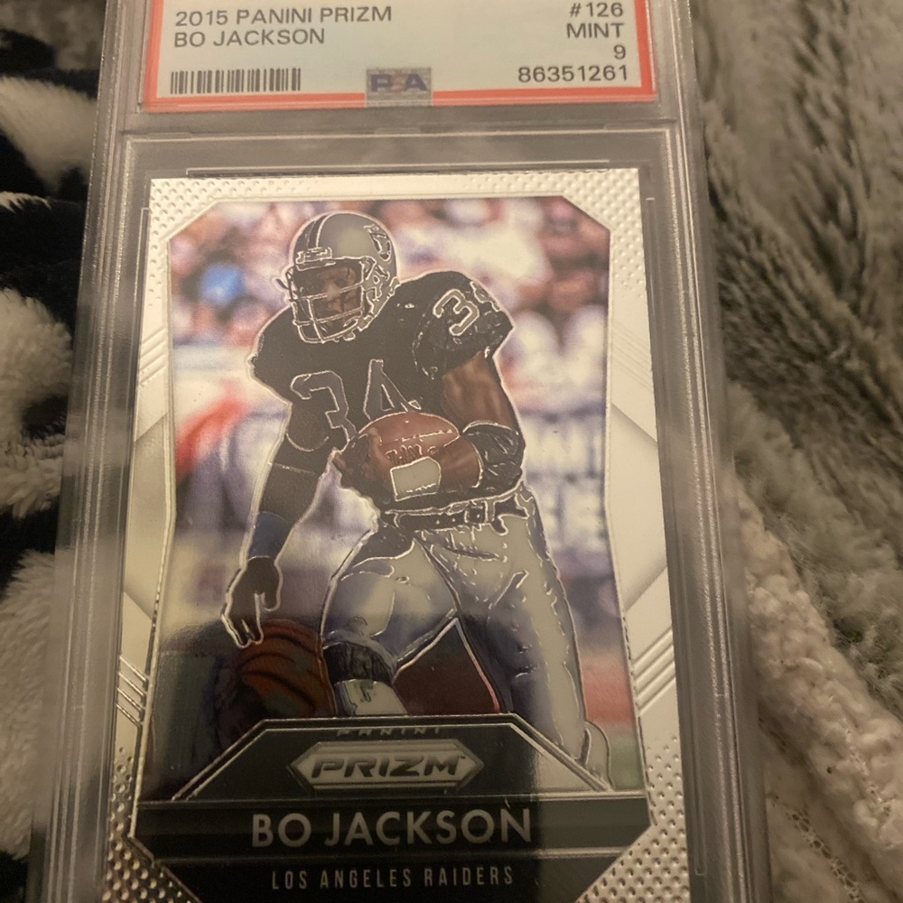 2015 Panini Prizm Bo Jackson Card